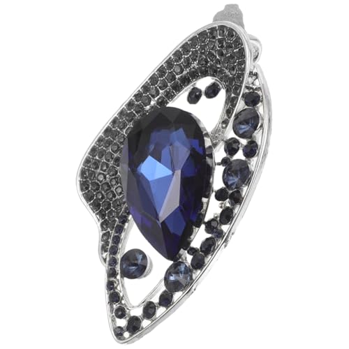 CLISPEED Blumendesign-brosche Mit Strasssteinen Anstecknadel Für Damen Vielseitig Für Anzug Jacke Schal Hochzeit Geburtstag Urlaub Tragbar von CLISPEED