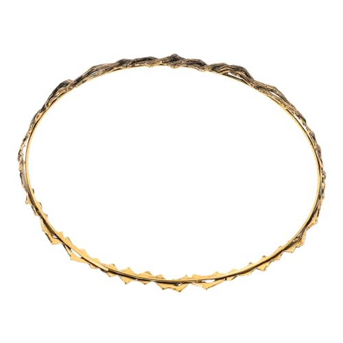 CLISPEED Vintage Crown Haarreif mit Gedrehtem Wellenmuster Stabiles Geflochtenes Stirnband für Damen und Mädchen Minimalistisches Retro Haaraccessoire für Partys und Alltag von CLISPEED