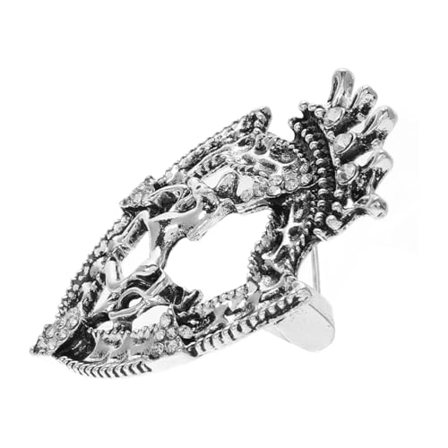 CLISPEED Vintage Crowns Brosche Herren Anstecknadel Retro Schild Revers Pin Pferdeabzeichen Multifunktionale Kleidung Accessoires für Oktoberfest Gastgeber von CLISPEED