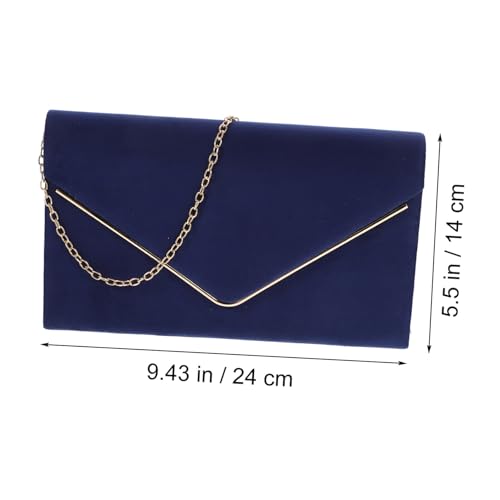 CLISPEED Vintage Damen Abendtasche Crossbody Bag Leicht Elegant Multifunktional für Party Hochzeit und Formelle Anlässe Stilvoll Schlicht Handlich von CLISPEED