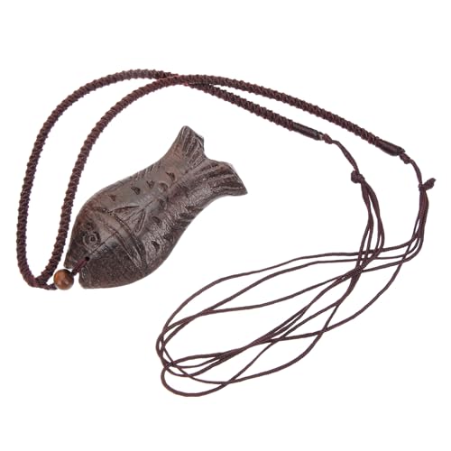 CLISPEED Vintage Holzfisch Anhänger Halskette Leichtes Charmschmuck für Damen und Herren Modisches Langkettencollier Ethno Stil Geschenkidee für Alltag und Festtage CLISPEED Vintage Holzfisch Anhänger Halskette Leichtes Charmschmuck für Damen und Herren Modisches Langkettencollier Ethno Stil Geschenkidee für Alltag und Festtage von CLISPEED
