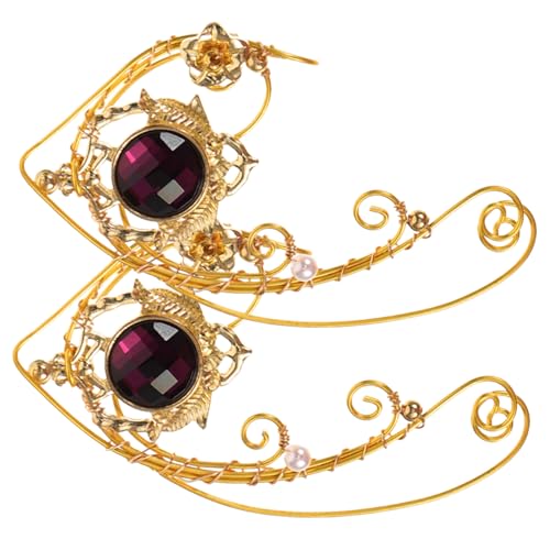 CLISPEED Vintage Ohrclips Damen Leichte Ohrringe Ohrlöcher Ear Bequeme Langlebige Ohrhänger für Frauen und Mädchen CLISPEED Vintage Ohrclips Damen Leichte Ohrringe Ohrlöcher Ear Bequeme Langlebige Ohrhänger für Frauen und Mädchen von CLISPEED