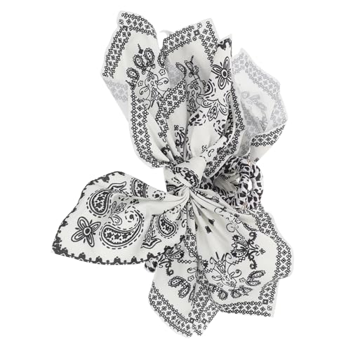 CLISPEED Vintage Paisley Herz Haarklammer Doppelseitig Rutschfest Schleifen Haarspange für Frauen Eleganter Haarschmuck für Dickes Dünnes Lockiges Haar Alltag Hochzeit von CLISPEED