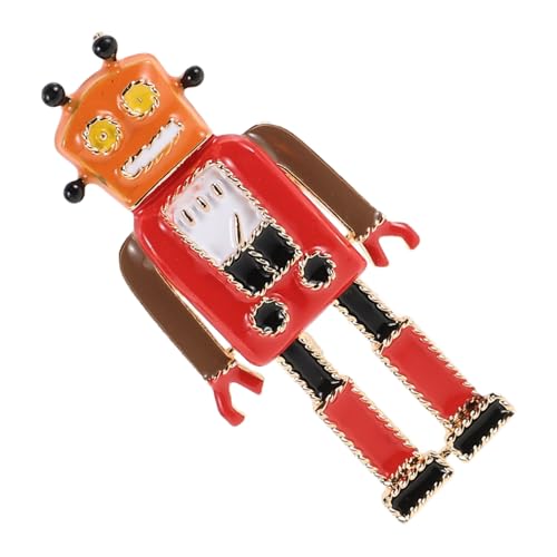 CLISPEED Vintage Roboter Brosche Pin für Männer Legierungs Anstecknadel für Anzüge Rucksäcke und Schals Einzigartiges Dekoratives Accessoire für Stilbewusste Männer von CLISPEED