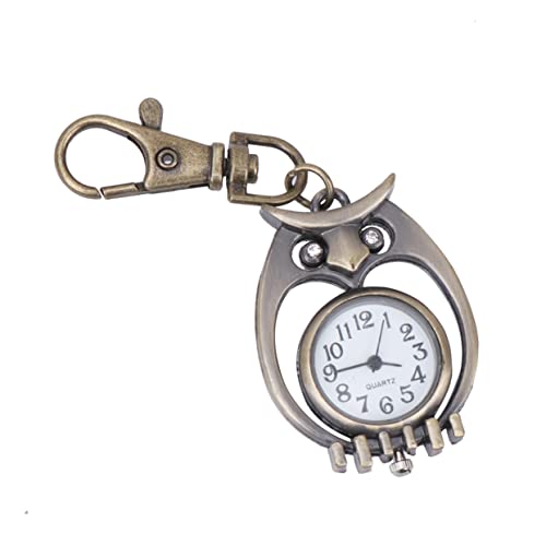 CLISPEED Vintage Taschenuhr Schlüsselanhänger Quarz Praktische Uhr mit Schlüsselhalter für Langlebige Materialien Einzigartiges Design CLISPEED Vintage Taschenuhr Schlüsselanhänger Quarz Praktische Uhr mit Schlüsselhalter für Langlebige Materialien Einzigartiges Design von CLISPEED