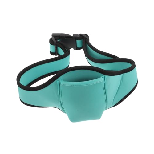 CLISPEED Hüfttasche Zum Laufen Mit Wasserdichtem Neoprenmaterial Atmungsaktivem Design Für Yoga Und Training Mit Zwei Taschen Für Handy Schlüssel Und Kleinigkeiten Geeignet Für Damen von CLISPEED