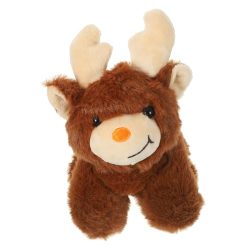 CLISPEED Weihnachtliches Plüsch Schnapparmband Leichtes Xmas Armband mit Rentiermotiv Festliche Partydekoration Geschenkidee von CLISPEED