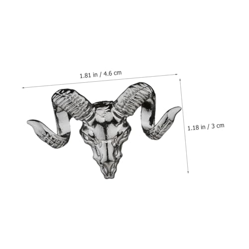 CLISPEED Ziegenbrosche Herren Anstecknadel aus Robustem Anzugbrosche mit Stabilem Pin für Kleidungsdekoration Stilvolles Accessoire für Formelle Anlässe und Business Outfits von CLISPEED