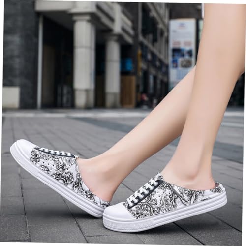 CLISPEED rutschfeste Atmungsaktive Damen Badeschuhe mit Hohlem Design Bequeme Leichte Gartensandalen für Strand Pool und Alltag Flexible Sohlen Modische Sommerschuhe in Schwarz von CLISPEED