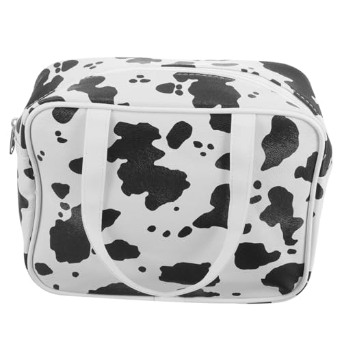 CLISPEED wasserdichte Handtasche Damen Makeup Tasche mit Reißverschluss Große Kosmetiktasche für Reise Business Outdoor Aufbewahrung Lippenstift Pinsel Organizer von CLISPEED