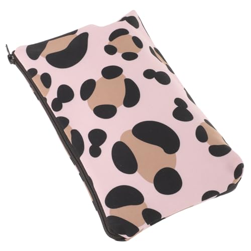 CLISPEED wasserdichte Kosmetiktasche mit Print PU Material Robust und Geräumig Makeup Organizer für Damen als Kulturtasche für Reisen und Alltag von CLISPEED