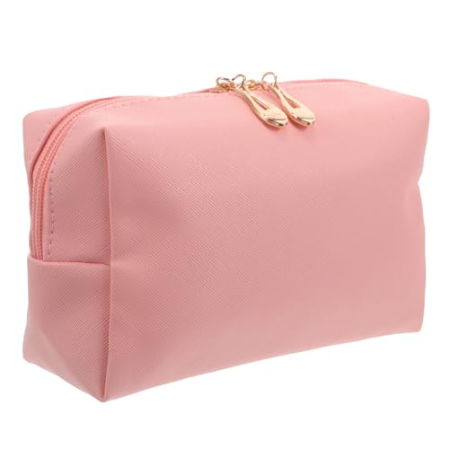 CLISPEED wasserdichte Reise Make up Tasche Klein mit Mehrfachfächern Kompakte Kosmetiktasche für Frauen Tragbarer Beautycase Organizer für Unterwegs in Wasserfarben von CLISPEED