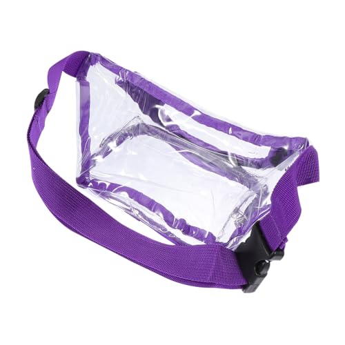 CLISPEED wasserdichte Verstellbare Bauchtasche für Damen und Herren Transparenter Outdoor Hüfttasche mit Lost Funktion Multifunktionaler Sport Fanny Pack für Laufen Fitness Strand und von CLISPEED