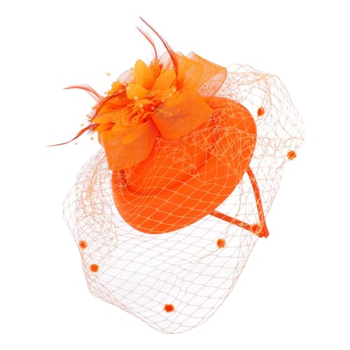 Fascinator Damen Haarschmuck mit Netzschleier Vintage Kopfstück für Hochzeit Tea Party Besondere Anlässe Haardekor Fotorequisite Fascinator Damen Haarschmuck mit Netzschleier Vintage Kopfstück für Hochzeit Tea Party Besondere Anlässe Haardekor Fotorequisite von CLISPEED