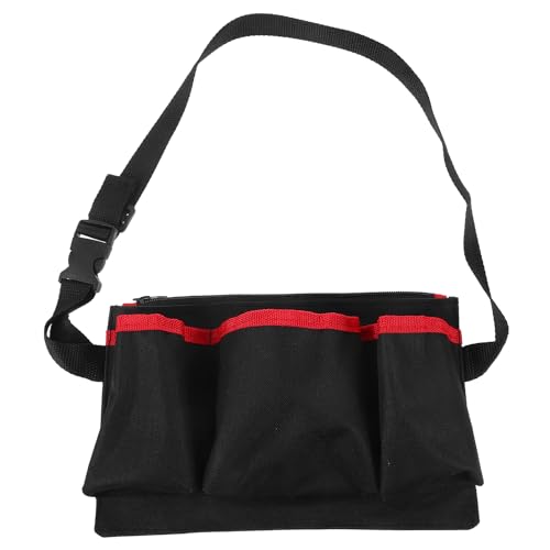 -Flaschentasche, für 3 Flaschen, -Lotion- , Taillenhalter, Organizer mit verstellbarem Gürtel, -Hüfttasche (Drei-Flaschen-Schwarz), Verschiedene Farben von CLISPEED