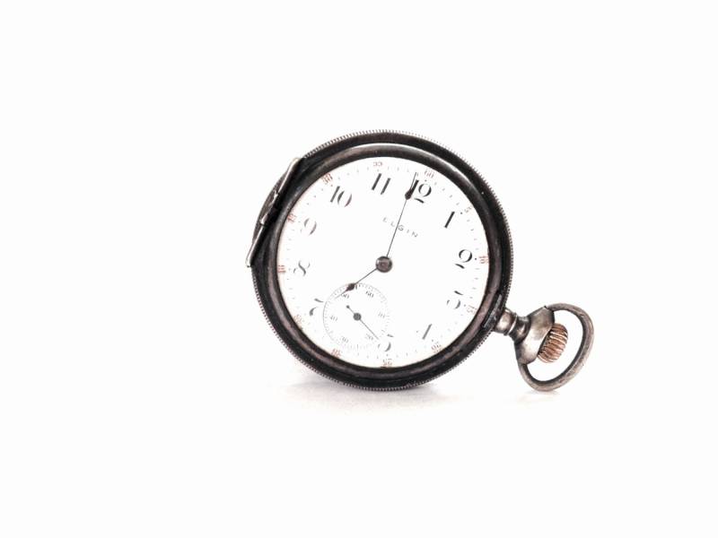 Eine 1909 Art Deco Sechs Juwelierte Elgin Taschenuhr, Grade 289, Größe 6S, Nicht Funktionsfähig/Zur Restaurierung #1859 von CLLEWISLLC