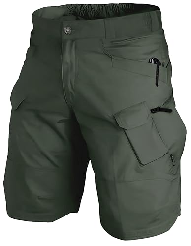 CLOAKA Shorts Herren wasserdicht Outdoor-Shorts wandershorts Herren geeignet für Angeln Freizeit Arbeitshose Kurze Hosen von CLOAKA
