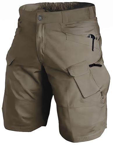 CLOAKA Shorts Herren wasserdicht Outdoor-Shorts wandershorts Herren geeignet für Angeln Freizeit Arbeitshose Kurze Hosen von CLOAKA