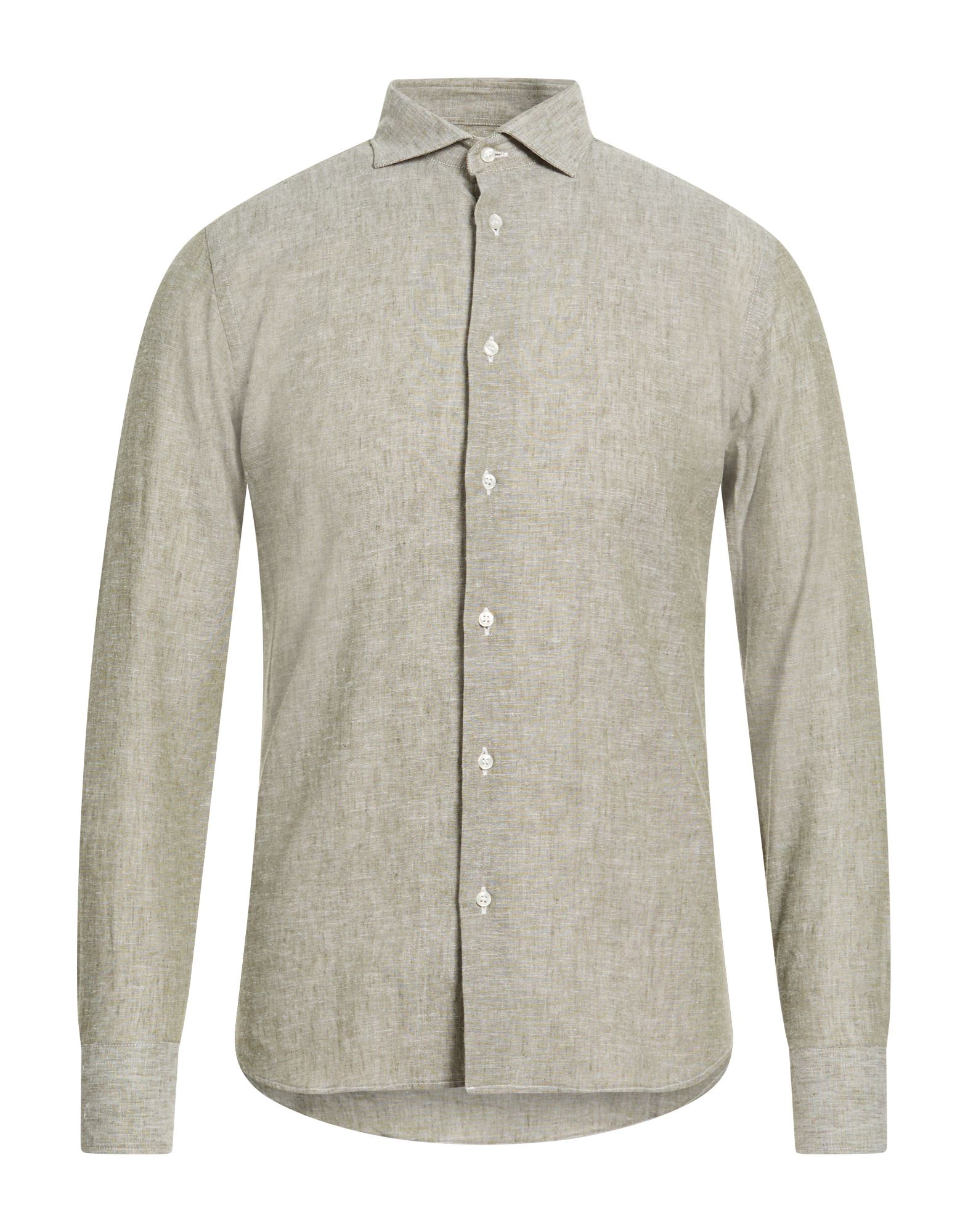 CLOCHARD Hemd Herren Salbeigrün von CLOCHARD