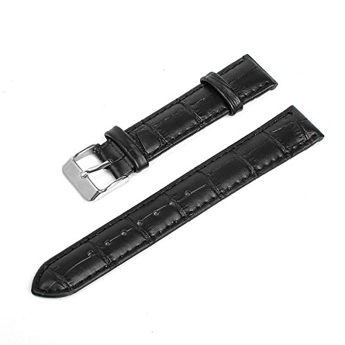 CLOCK SHOP UHRENARMBAND – Leder 18MM UNIVERSAL. Farbe: SCHWARZ. FUR Manner UND Frauen. CLOCK SHOP UHRENARMBAND – Leder 18MM UNIVERSAL. Farbe: SCHWARZ. FUR Manner UND Frauen. von CLOCK SHOP