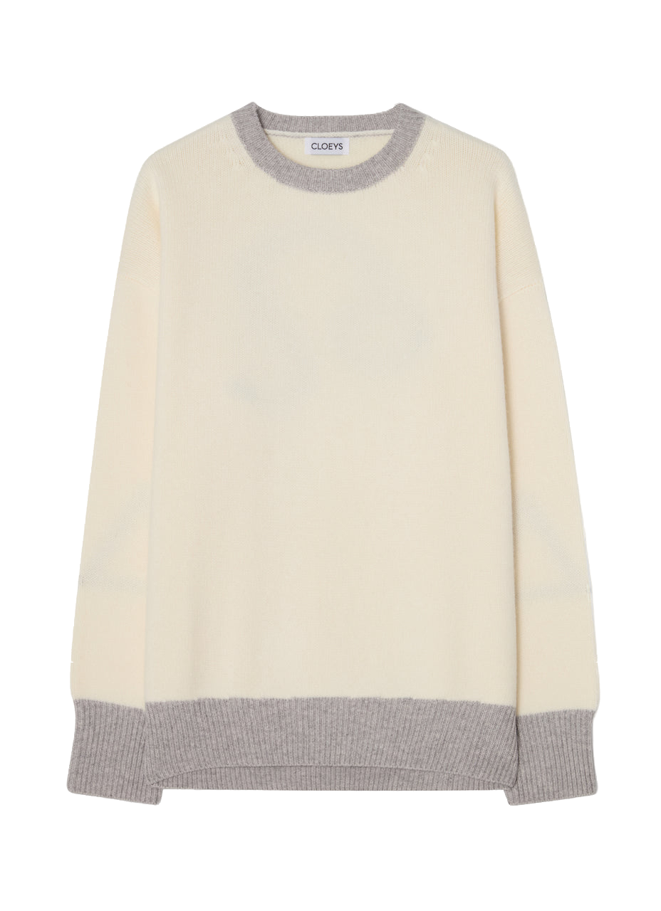 Astro crewneck 2 Leo - White - ONE SIZE - CLOEYS - Knitwear Astro crewneck 2 Leo - White - ONE SIZE - CLOEYS - Knitwear von CLOEYS