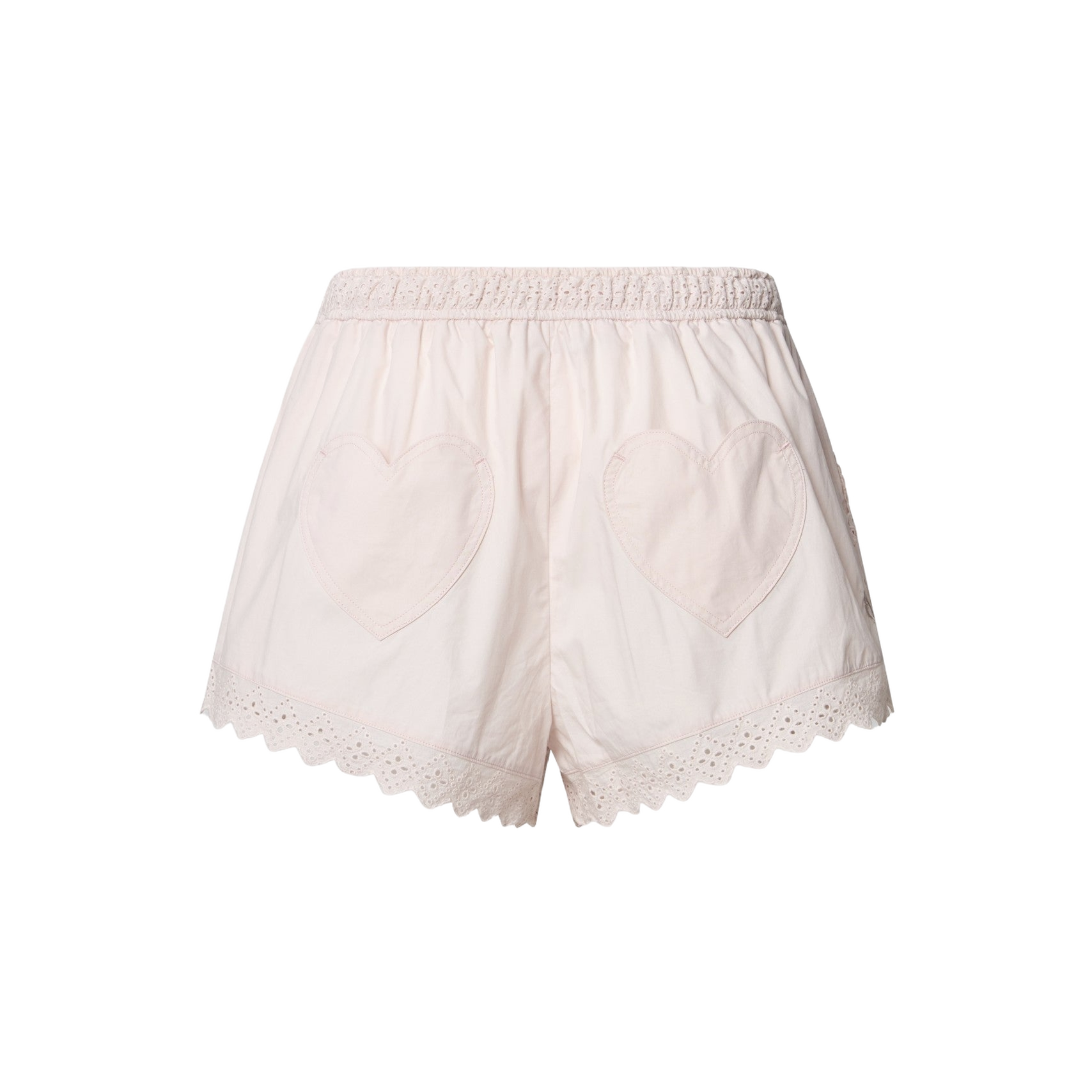 CLOEYS | Broderie Shorts Pink | Women's Pale Pink Mini shorts CLOEYS | Broderie Shorts Pink | Women's Pale Pink Mini shorts von CLOEYS
