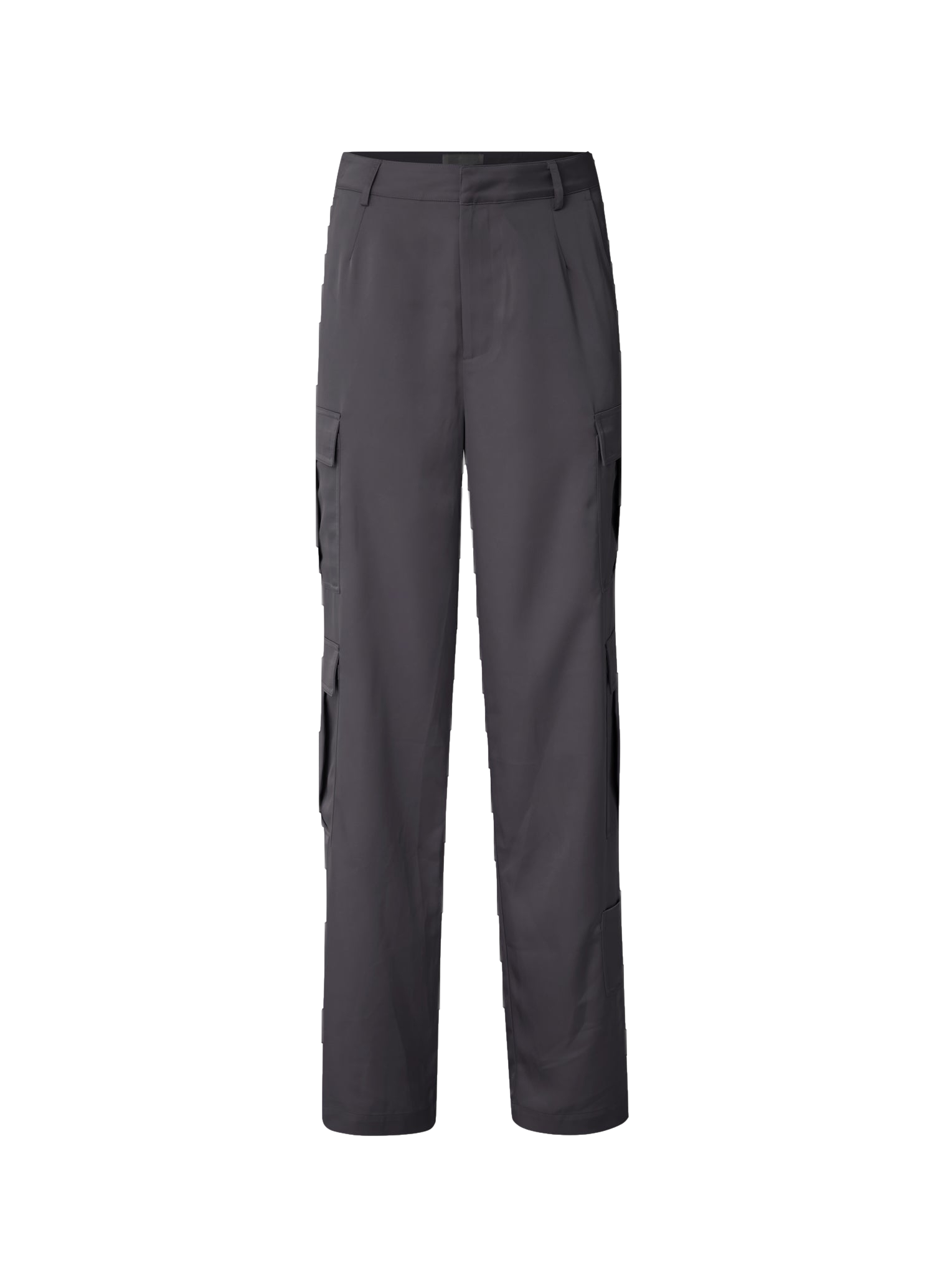 Satin Cargo Pants Grey von CLOEYS