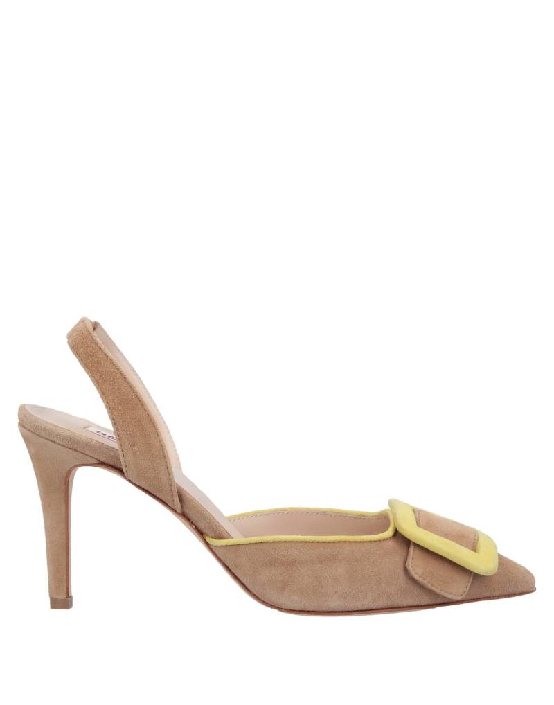 CLORINDA Pumps Damen Kamel von CLORINDA