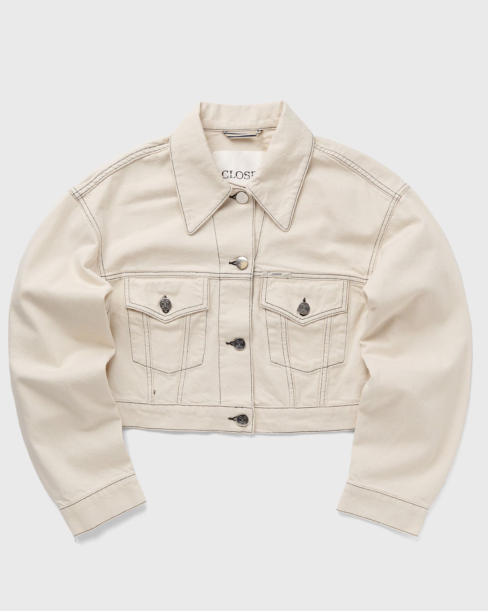 CLOSED BOXY DENIM JACKET women Denim Jackets white in Größe:M von CLOSED