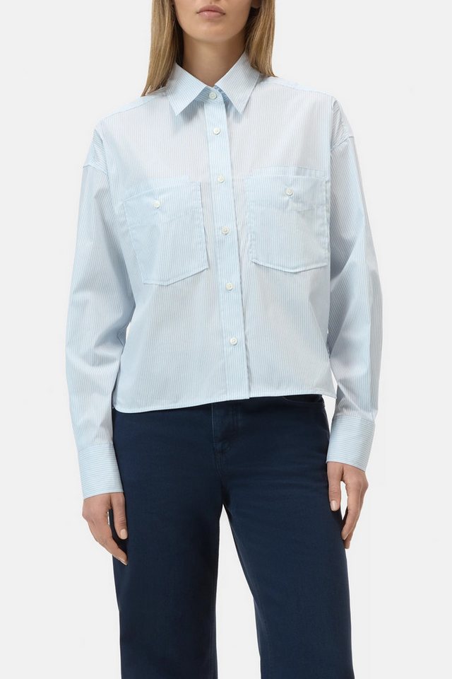 CLOSED Blusentop Cropped front oversized shirt von CLOSED