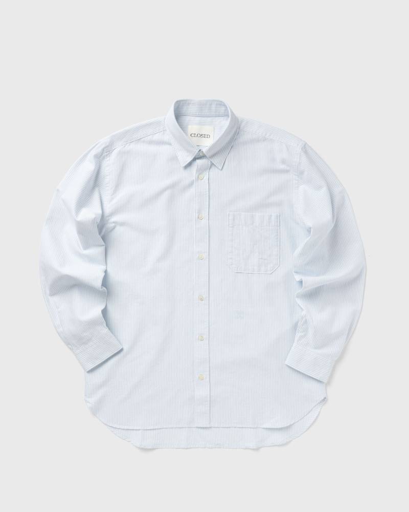CLOSED FORMAL ARMY SHIRT men Longsleeves blue in Größe:S von CLOSED