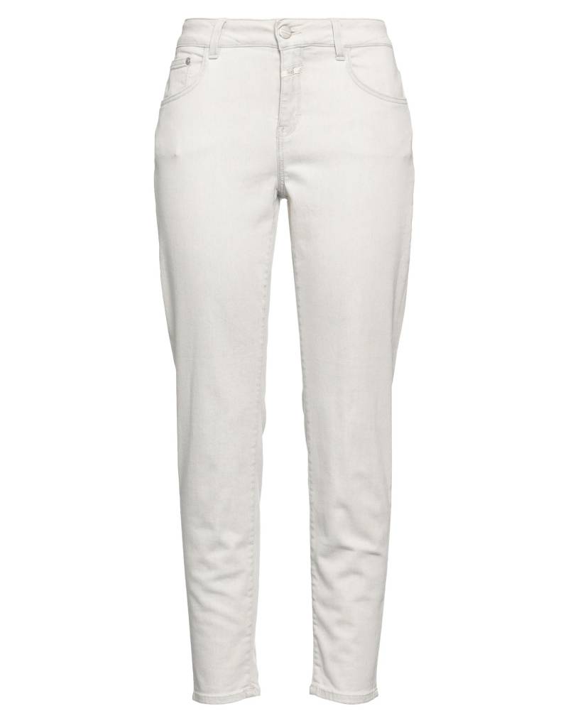 CLOSED Jeanshose Damen Hellgrau CLOSED Jeanshose Damen Hellgrau von CLOSED