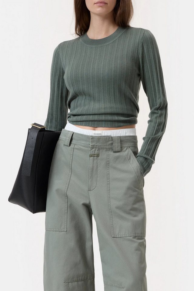CLOSED Strickpullover Feinstrickpullover - Slim Fit von CLOSED