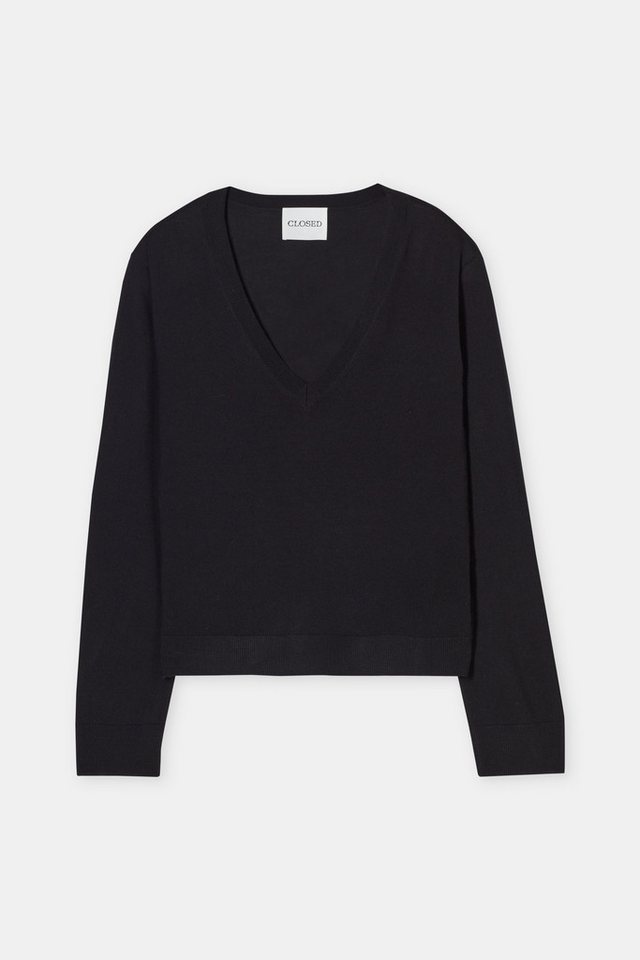CLOSED Strickpullover Pullover aus Bio-Woll-Mix - Comfort Fit von CLOSED