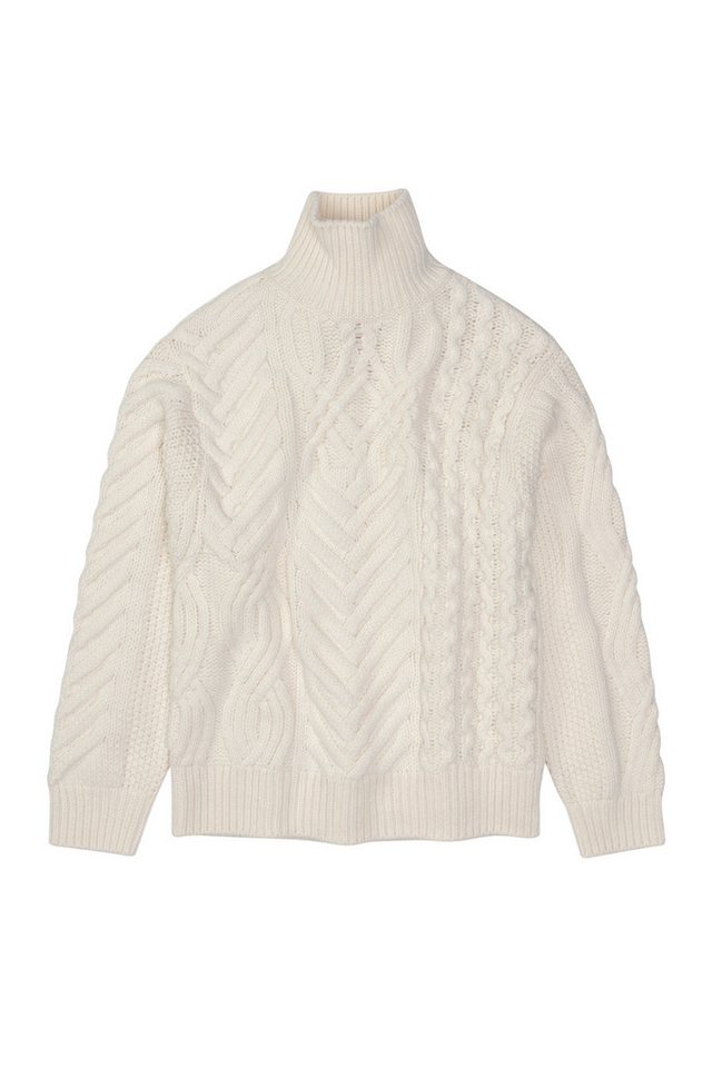 CLOSED Strickpullover Rollkragenpullover aus Wolle - Gerade von CLOSED