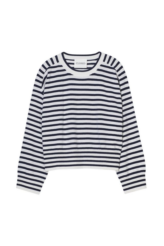 CLOSED Strickpullover Streifenpullover - Regular Fit von CLOSED