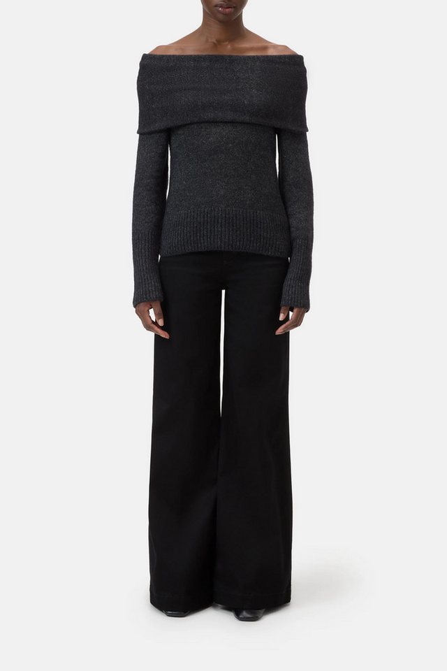 CLOSED Strickpullover Wide collar long sleeve von CLOSED