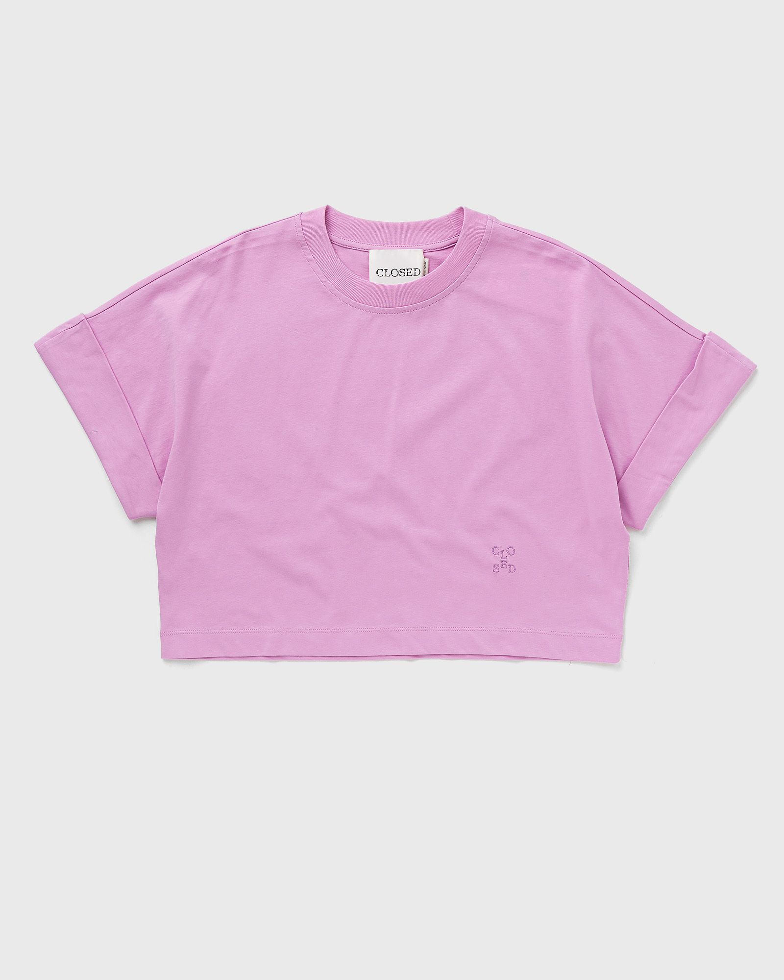 CLOSED TURN UP T-SHIRT women Shortsleeves pink in Größe:L von CLOSED