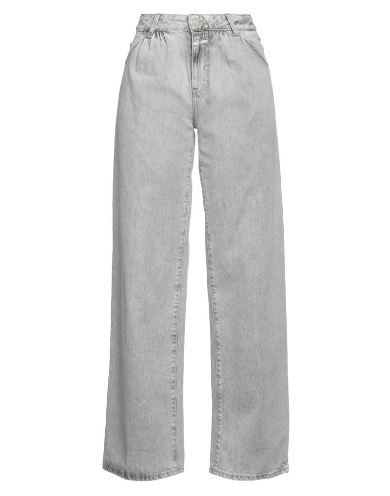 CLOSET Jeanshose Damen Hellgrau von CLOSET
