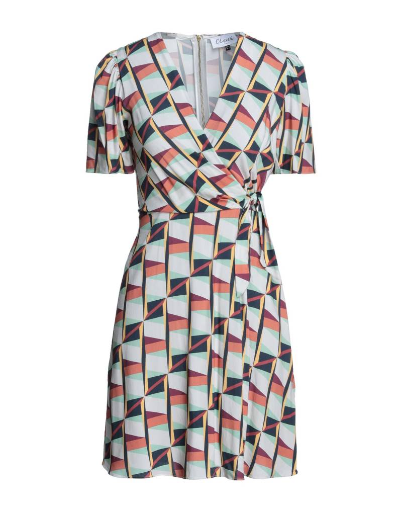 CLOSET Mini-kleid Damen Hellgrau von CLOSET