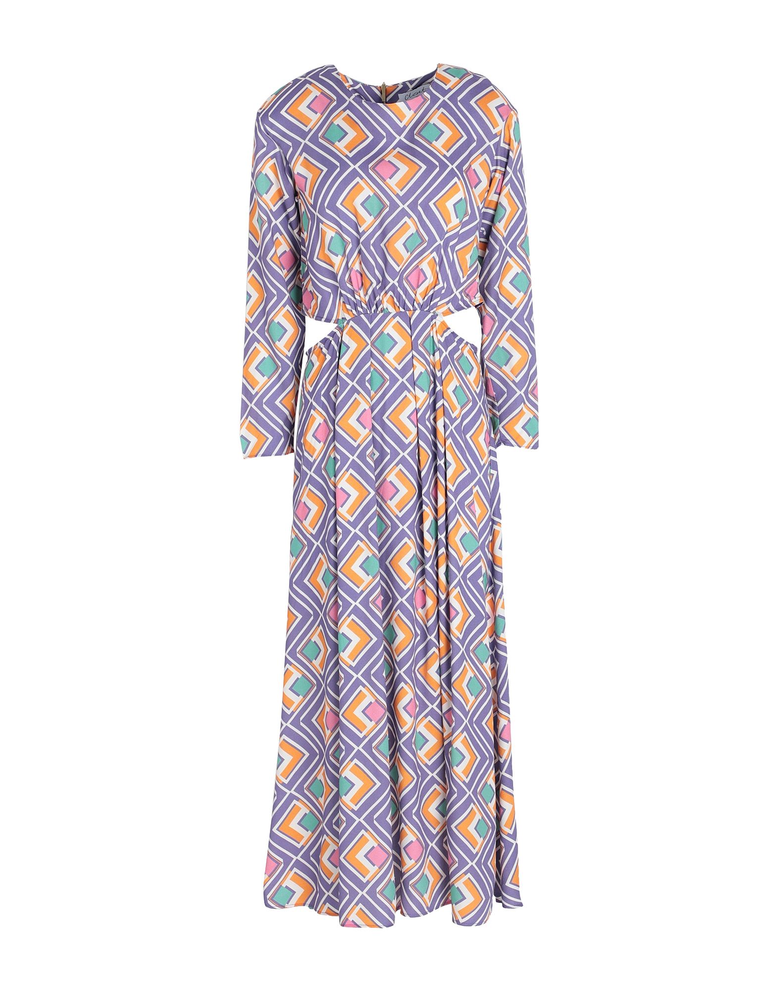 CLOSET Midi-kleid Damen Violett von CLOSET