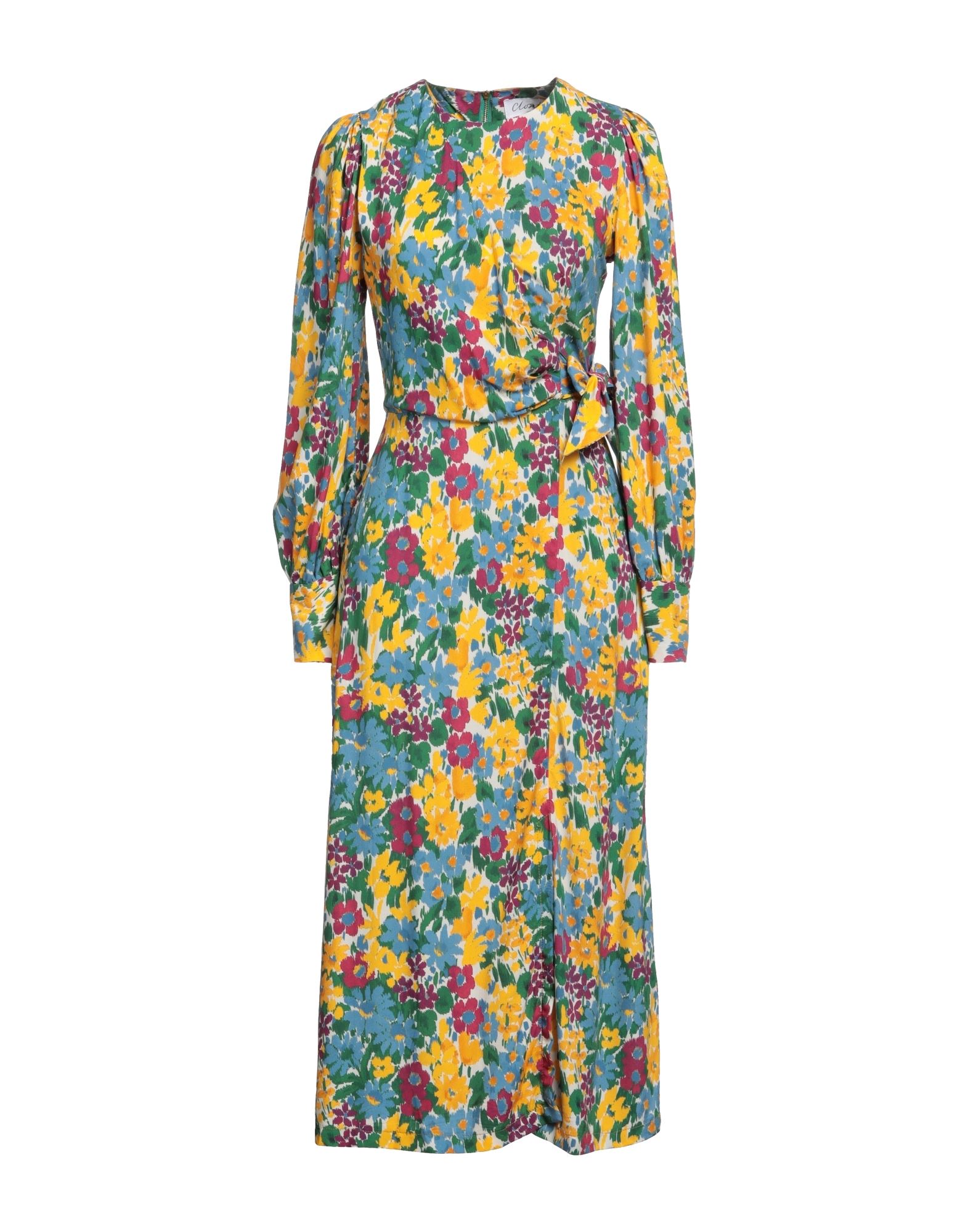 CLOSET Midi-kleid Damen Azurblau CLOSET Midi-kleid Damen Azurblau von CLOSET
