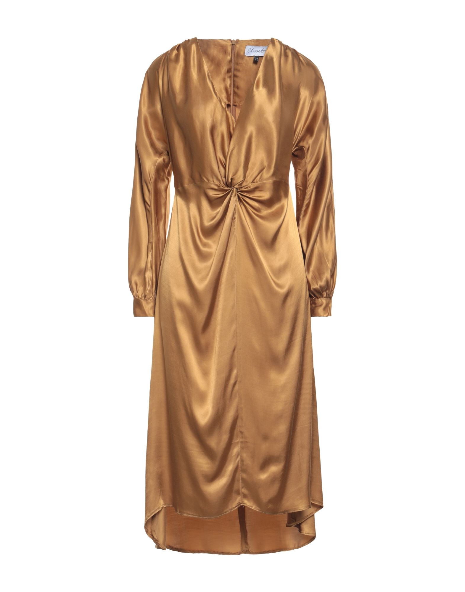 CLOSET Midi-kleid Damen Bronze von CLOSET