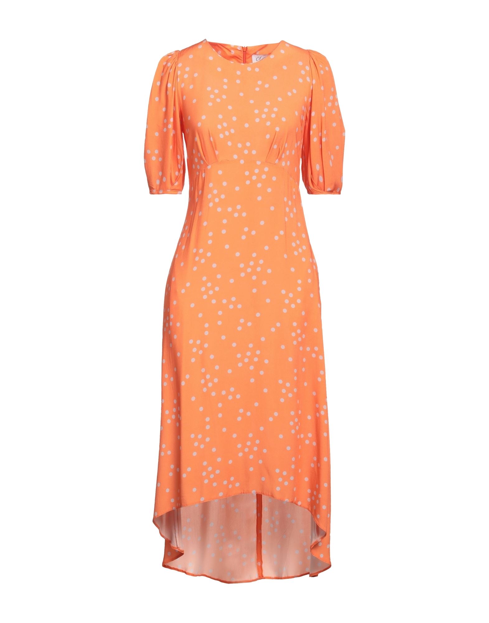 CLOSET Midi-kleid Damen Orange von CLOSET