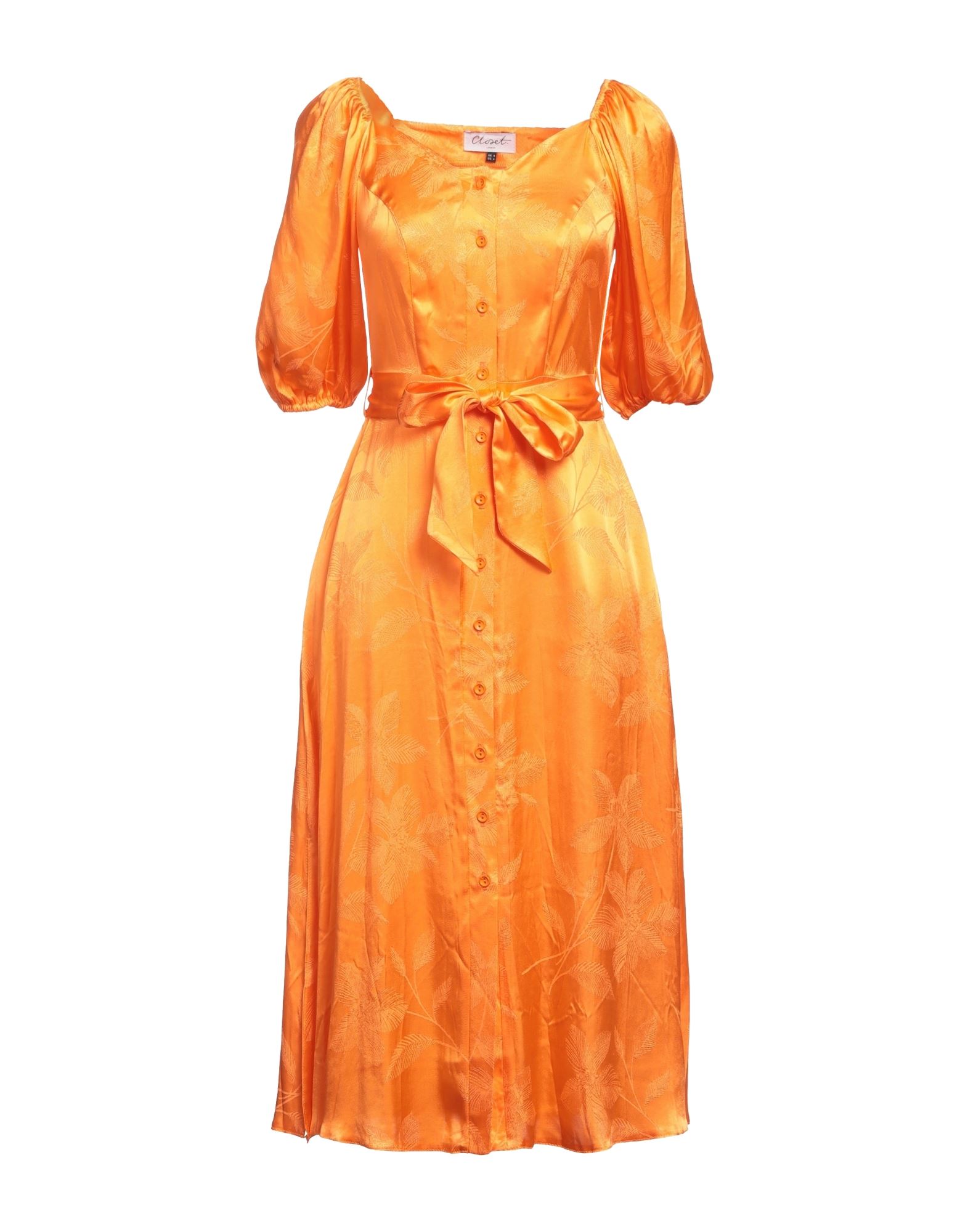 CLOSET Midi-kleid Damen Orange von CLOSET