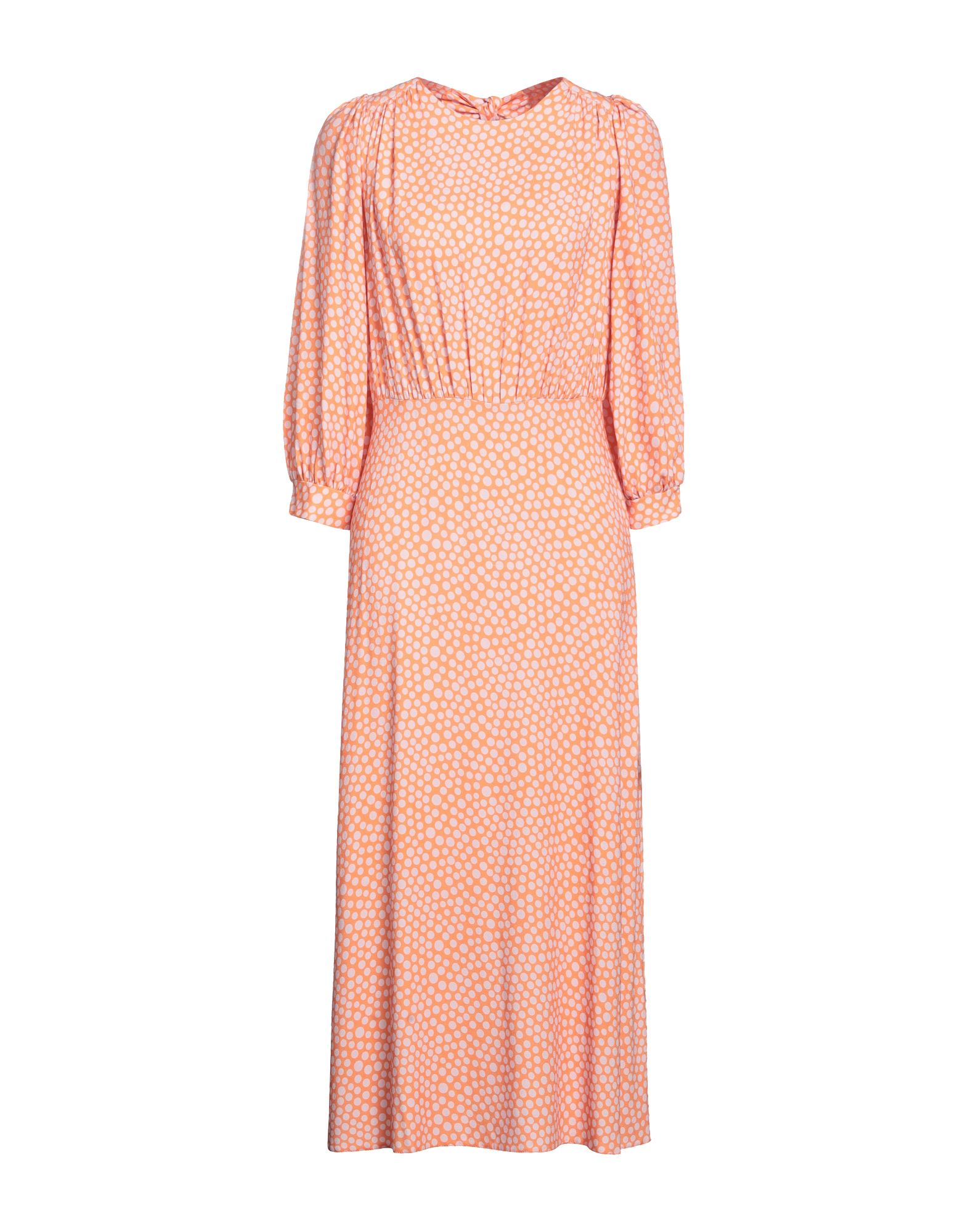 CLOSET Midi-kleid Damen Orange CLOSET Midi-kleid Damen Orange von CLOSET