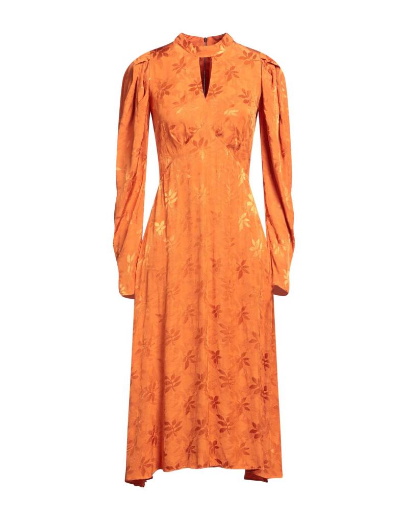 CLOSET Midi-kleid Damen Orange von CLOSET