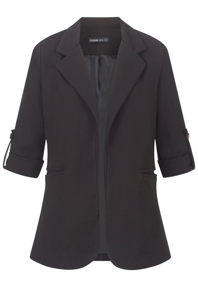 CLOUD 5IVE Allwetterjacke CLOUD 5IVE Turn-Up 3/4 Sleeve Blazer (1-St) von CLOUD 5IVE