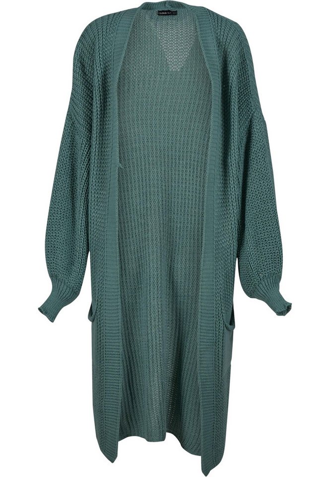 CLOUD 5IVE Cardigan CLOUD 5IVE Cloud 5ive Longform Knit Cardigan with 2-Pockets (1-tlg) von CLOUD 5IVE