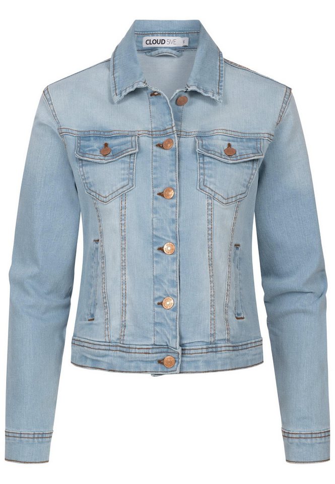 CLOUD 5IVE Jeansjacke CLOUD 5IVE Damen Jeans Jacke (1-St) von CLOUD 5IVE